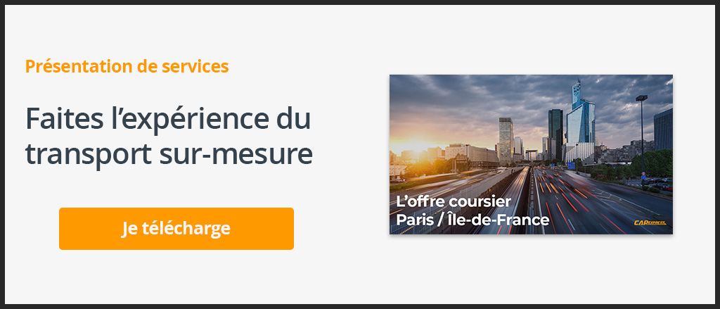 Présentation de services CAP Express : Coursier Paris & Île-de-France