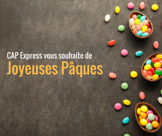 CAP Express se mobilise à Pâques !