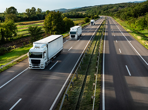 Transport routier : avantages et inconvénients