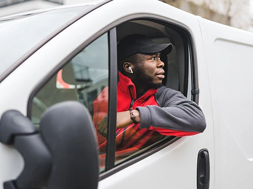 Location de véhicule utilitaire avec chauffeur