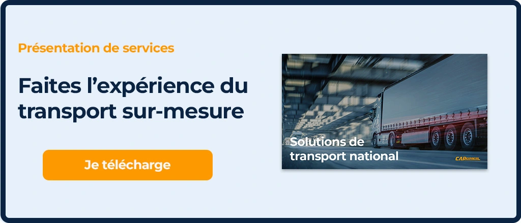 Présentation de services - Transport national