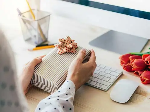 Envoyer cadeaux client