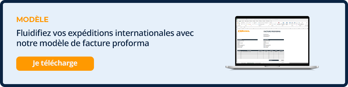 Modèle - Facture proforma