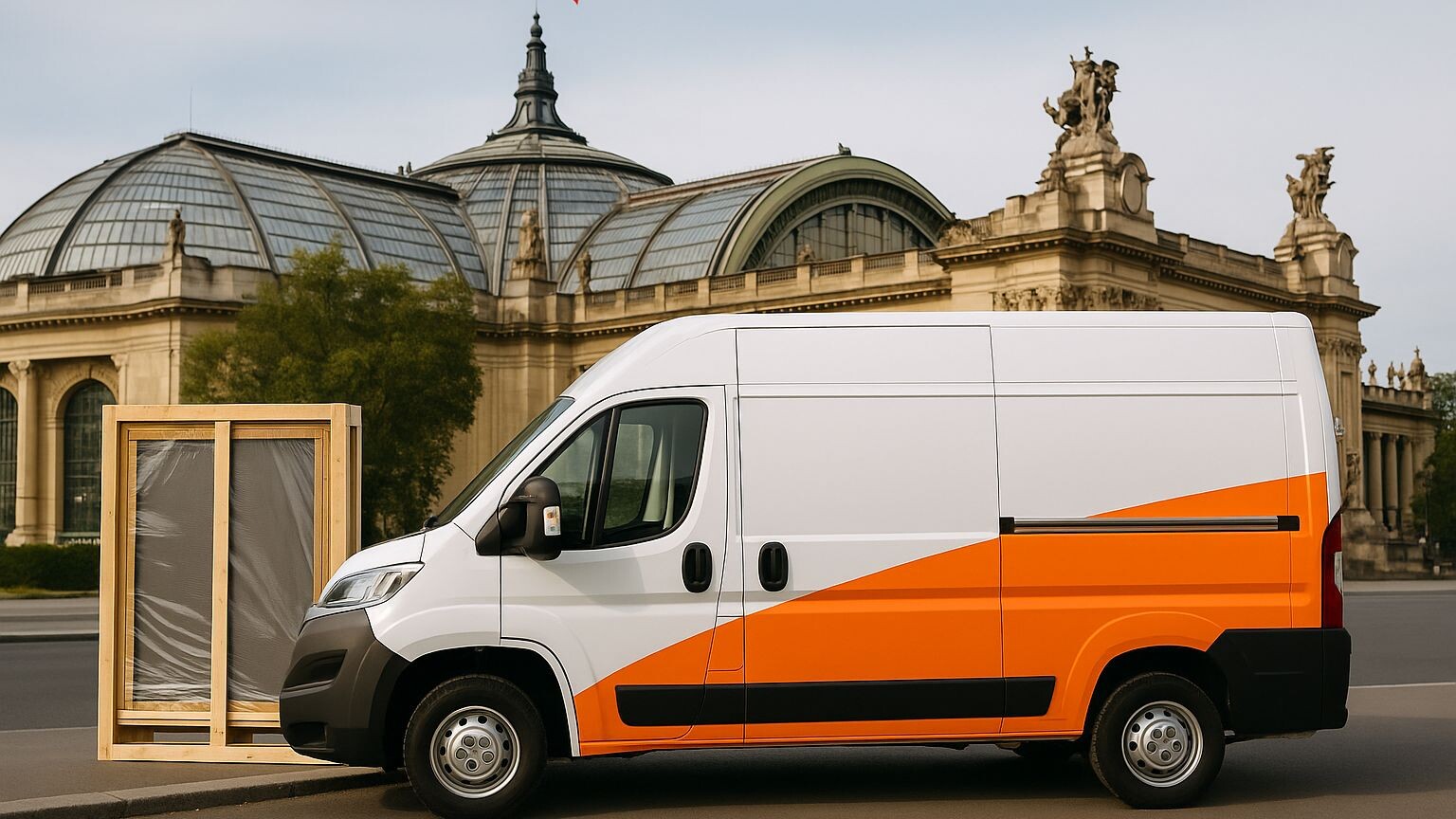 Transport personnalisé oeuvre d'art CAP Express icone