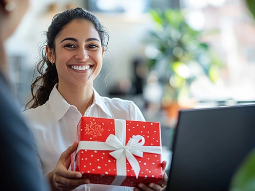 Envoyer des cadeaux clients