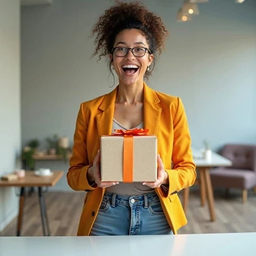 Livraison de cadeaux clients